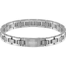 HUGO BOSS Metal Link Essentials Bracelet - Silver