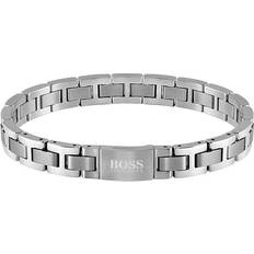 Hugo Boss Bracelets Hugo Boss Metal Link Essentials Bracelet - Silver