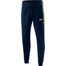 JAKO Competition 2.0 Polyester Pants Unisex - Marine/Neon Yellow