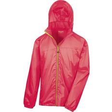 Result Urban Hdi Quest Lightweight Stowable Jacket Unisex - Raspberry/Lime