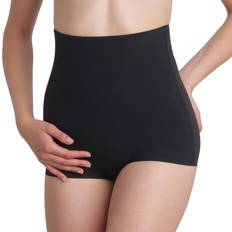 Maidenform Sleek Smoothers Hi-Waist Boyshort - Black