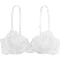 Dorina Lianne Light Padded Demi 3/4 Cup Bra - White