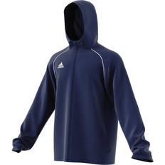 Adidas Men - XL Rain Clothes adidas Core 18 Rain Jacket Men - Dark Blue/White