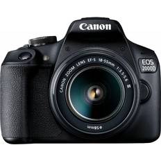 Canon CMOS DSLR Cameras Canon EOS 2000D + EF-S 18-55mm F3.5-5.6 III