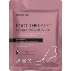 Smoothing Foot Masks Beauty Pro Foot Therapy Collagen Infused Bootie with Removable Toe Tip 17ml