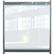 Nobo Premium Plus Clear PVC Modular Desk Divider Screen System