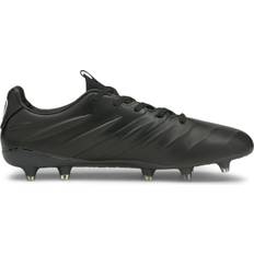 Rubber Football Shoes Puma King Platinum 21 FG/AG M - Black/White