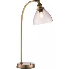 Glass Table Lamps Endon Hansen Task Table Lamp 53.3cm