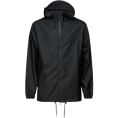 Men - Polyester Rain Jackets & Rain Coats Rains Storm Breaker Jacket Unisex - Black