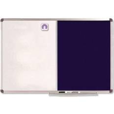 Blue Whiteboards Nobo Classic Combi Felt/Steel Noticeboard 120x90cm