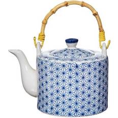 Sass & Belle Japandi Sashiko Pattern Teapot