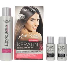 Straightening Gift Boxes & Sets Kativa Xtrem Care Anti-Frizz Alisado Sin Plancha Treatment Kit