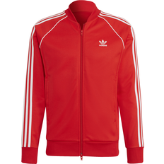 Adidas L - Men - Outdoor Jackets adidas Adicolor Classics Primeblue SST Track Jacket - Red/White