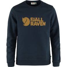 Fjällräven Men - XL Tops Fjällräven Logo Sweater - Dark Navy