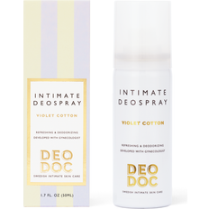 Paraben Free Intimate Deodorants DeoDoc Intimate Deo Spray Violet Cotton 50ml