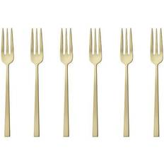 Black Cake Forks Sambonet Rock Cake Fork 6pcs