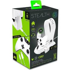 Stealth Xbox One SX-C60 Charging Station with Headset Stand - White