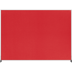 Red Desk Divider Screens Nobo Impression Pro Desk Divider Screen Felt Surface