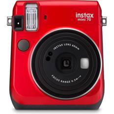 62 x 46 mm (Instax Mini) Analogue Cameras Fujifilm Instax Mini 70 Red