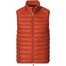 Save The Duck Adam Lightweight Padded Vest - Ginger Orange