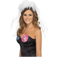 Cheap Veils Smiffys Hen Night Veil on Headband