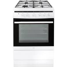 60cm - White Gas Cookers Amica 608GG5MSW White