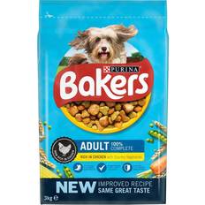 Purina Bakers Chicken with Vegetables Dry Dog Food 3kg