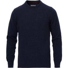 Barbour Silk Jumpers Barbour Tisbury Crew Neck Sweater - Navy