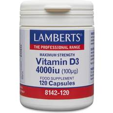 Lamberts Vitamins & Minerals Lamberts Vitamin D3 4000iu 120 pcs
