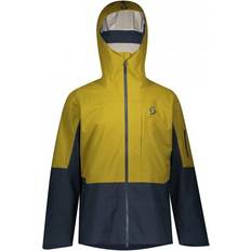 Scott Vertic 3L Hardshell Jacket - Ecru Olive/Dark Blue