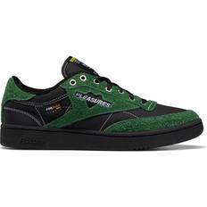 Reebok Pleasures Club C 85 - Black/Pine Green/Black