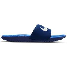 Best Slippers Nike Kawa PS/GS - Blue Void/Signal Blue/Pure Platinum