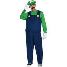 Nintendo Luigi Deluxe Masquerade Costume