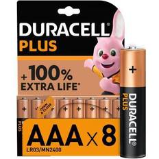 Duracell Batteries Batteries & Chargers Duracell Plus AAA 8-pack