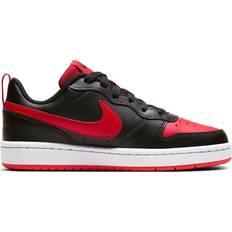 Nike Court Borough Low 2 GS - Black/University Red/White