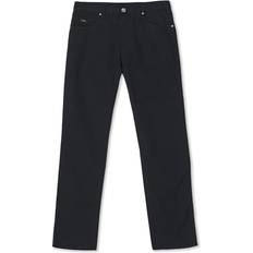 Emporio Armani Regular Fit 5-Pocket Pants - Navy