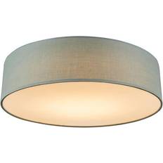 QAZQA Drum Ceiling Flush Light 40cm