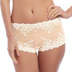 Wacoal Embrace Lace Boy Shorts - Naturally Nude/Ivory