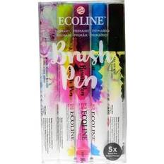 Ecoline Brush Pen Primary 5-pcs