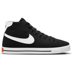 Nike Court Legacy Canvas Mid W - Black/Team Orange/White