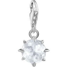 Thomas Sabo Charm Club April Birthstone Charm - Silver/Transparent