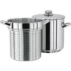 Silver Pasta Pots Stellar Speciality with lid 6 L 20 cm