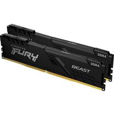 Kingston 64 GB - DDR4 RAM Memory Kingston Fury DDR4 2666MHz 2x32GB (KF426C16BBK2/64)