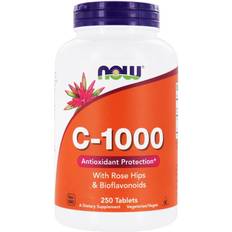 Now Foods C 1000 with Rose Hips & Bioflavonoids 250 pcs