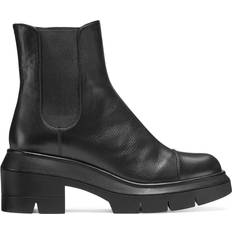 Platform Chelsea Boots Stuart Weitzman Norah - Black