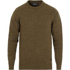 Barbour Patch Crew Sweater - Willow Green