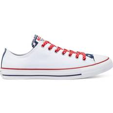 Converse Stars & Stripes Chuck Taylor All Star Low Top - White/University Red