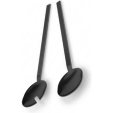 Black Salad Servers Zack Menoa Salad Server 30.6cm 2pcs