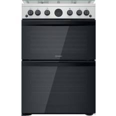 60cm - Silver Gas Cookers Indesit ID67G0MCX/UK Silver