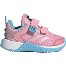 adidas Infant X Lego - Light Pink/Cloud White/Bright Cyan